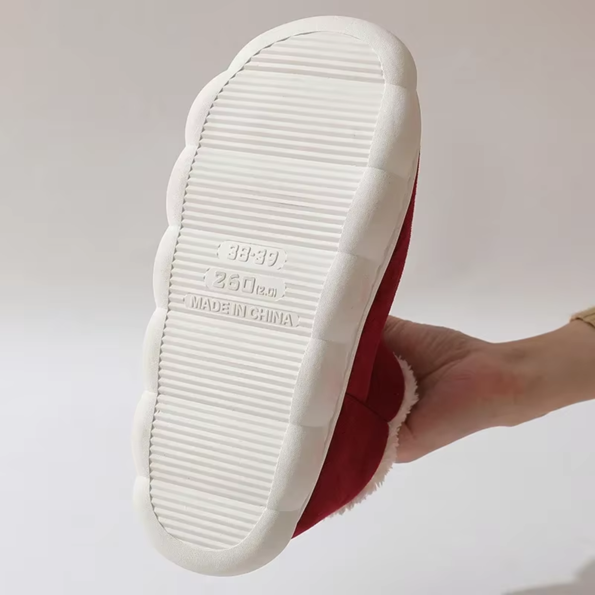 LIVIA - Pantuflas suaves con forro de algodón para mujer