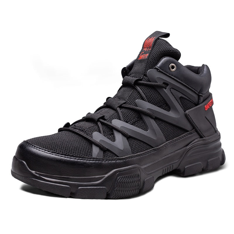 Zapatos de seguridad ligeros con puntera de acero para trabajo profesional – CORE