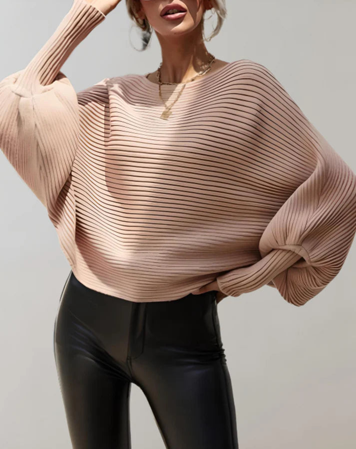 DOMENICA – Suéter de canalé a la moda para mujer