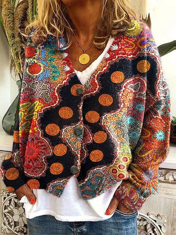 Jersey de punto colorido y suave con ajuste cómodo – SCARLIA