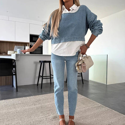 Jeans skinny de mujer de talle alto para un ajuste favorecedor – EMILIA