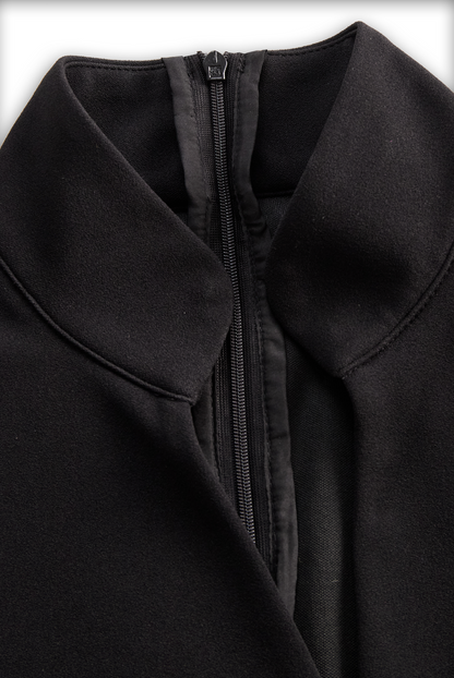 Claribel – Vestido negro refinado de fiesta para mujer
