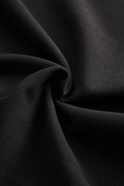Claribel – Vestido negro refinado de fiesta para mujer