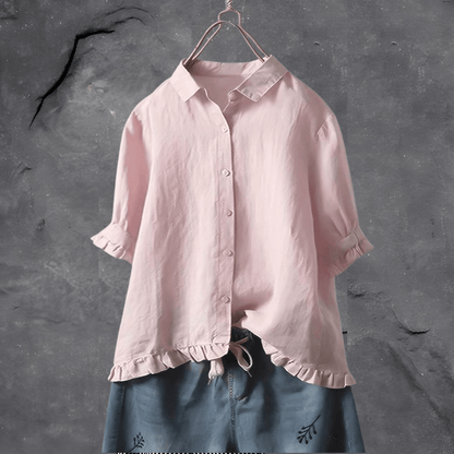 Camisa clásica de manga larga en algodón transpirable – CAVALLI