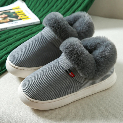 LIVIA - Pantuflas suaves con forro de algodón para mujer