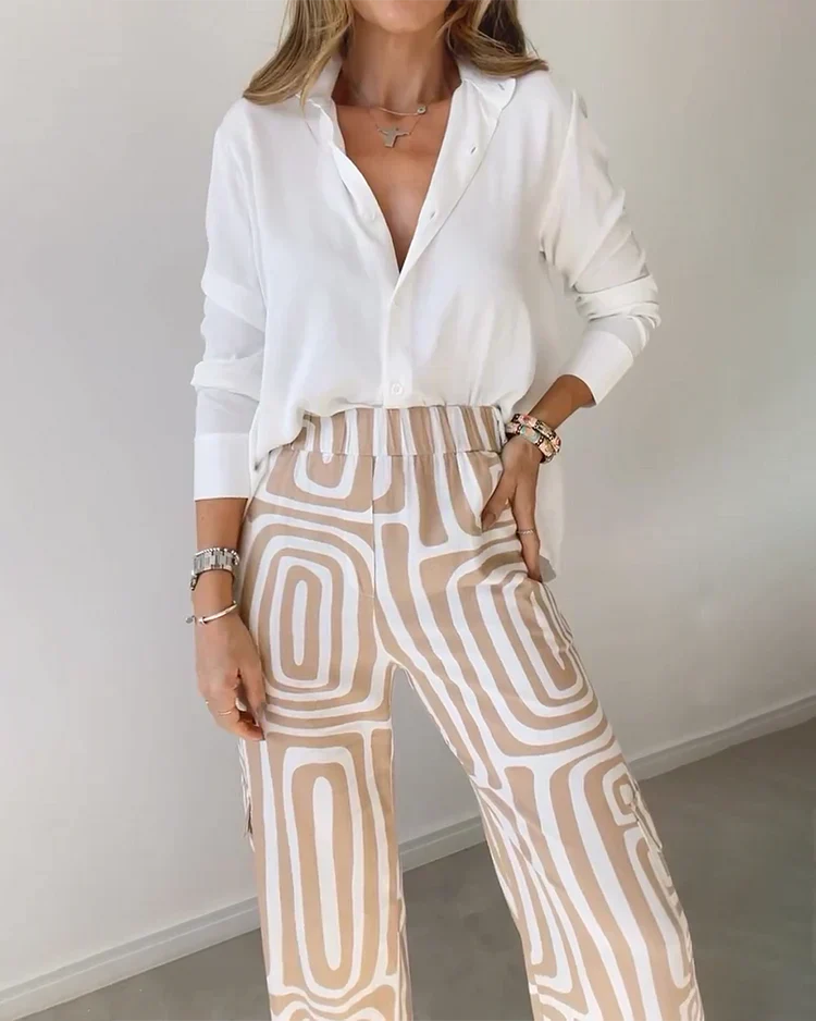 AYLA – Pantalón de tiro alto para mujer