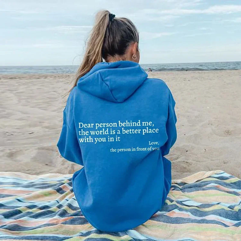 SNOW - Sudadera con capucha estilosa y acogedora para mujeres