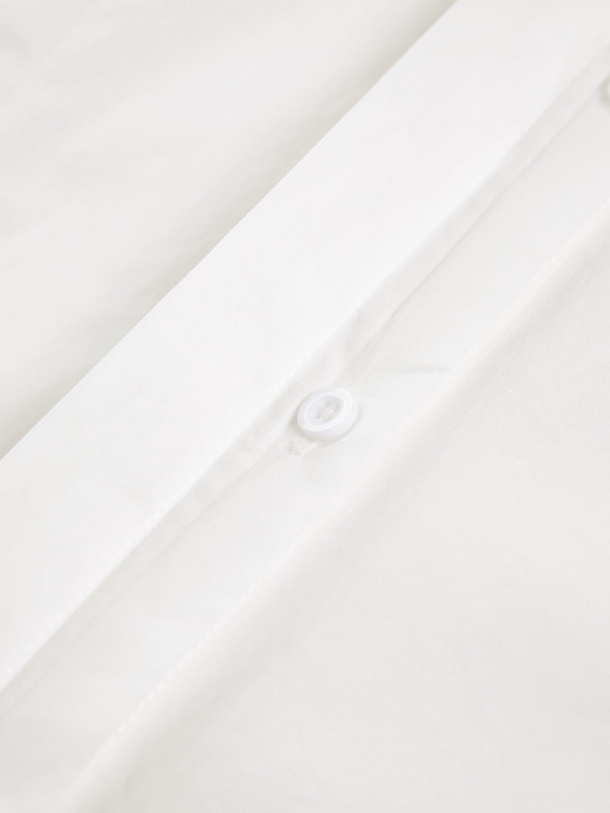 Marina – Camisa clásica de botones de algodón para mujer