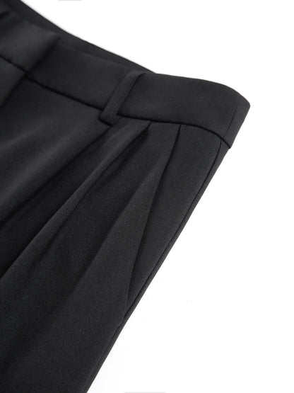 Pantalón de mujer de pierna ancha y talle alto – NAELIA