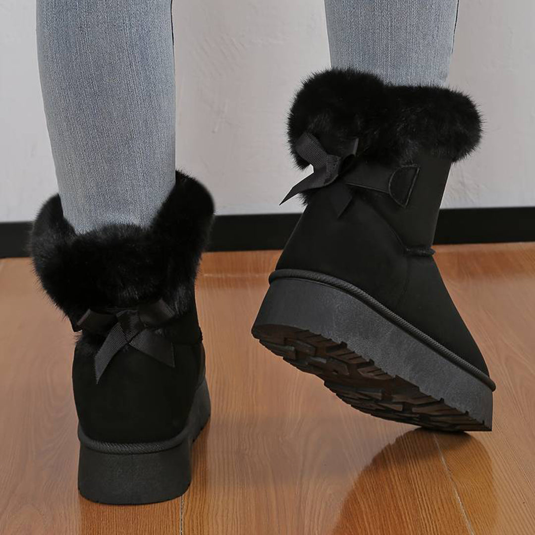 ZAHARA - Botas de invierno altas con suela gruesa para mujeres