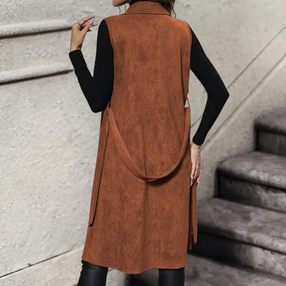 NOEMI - Chaleco elegante sin mangas para mujer