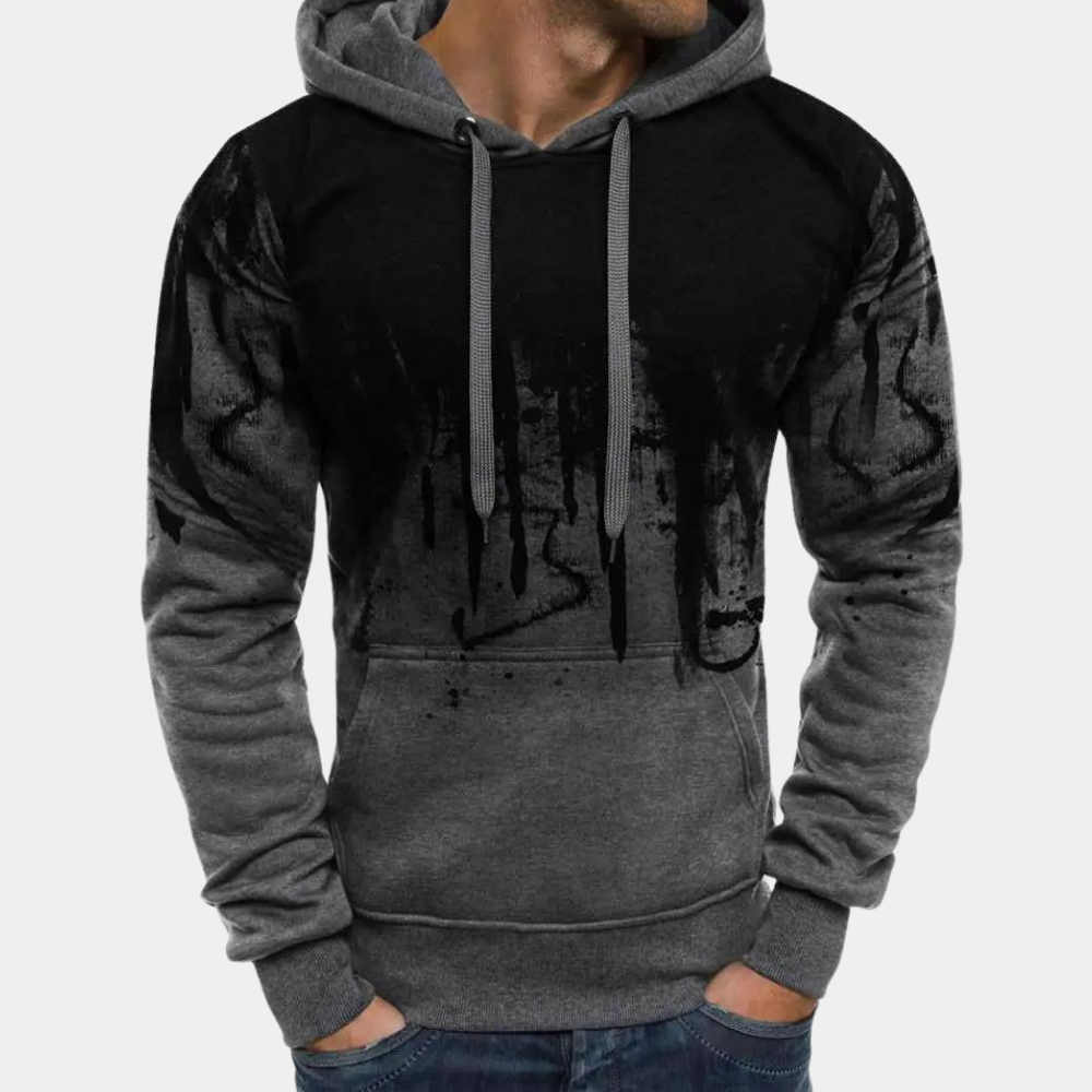 MATEO - Sudadera casual con capucha para hombre