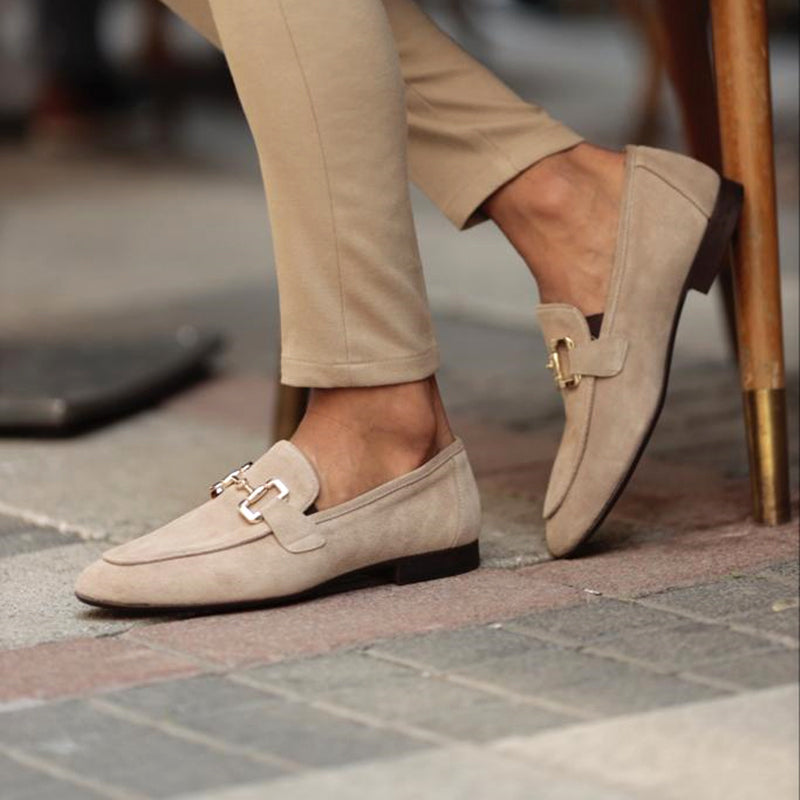 Mocasines elegantes para hombre con detalle metálico – MARCÉLLO