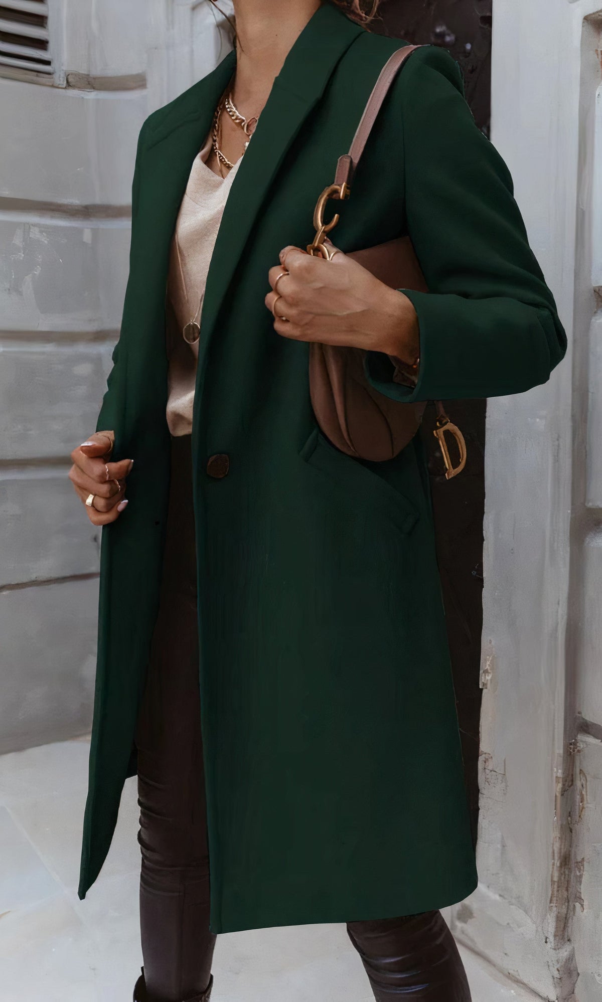 ELLA - Elegante abrigo largo para mujeres