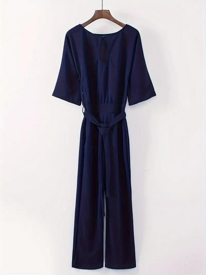 Mono elegante de pierna ancha para eventos y ocasiones especiales – NOA