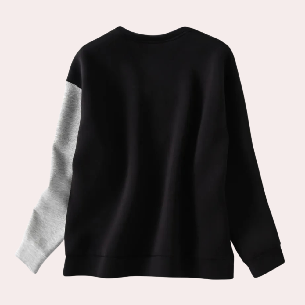 LIA - Sudadera manga larga para mujer