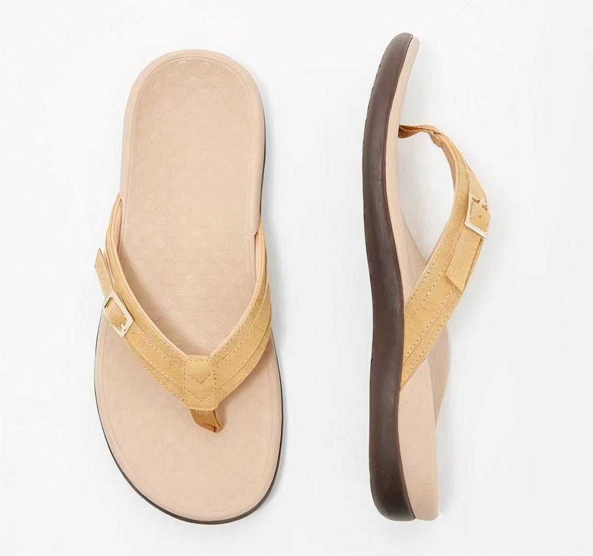 Sandalias ortopédicas para mujer con plantilla acolchada y ajuste perfecto – LUMÉRIA