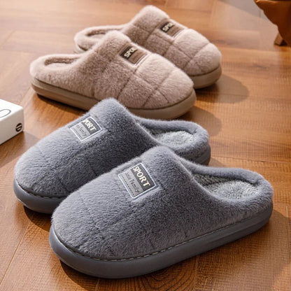 Zapatillas de casa cálidas y cómodas para hombre – LUCAS