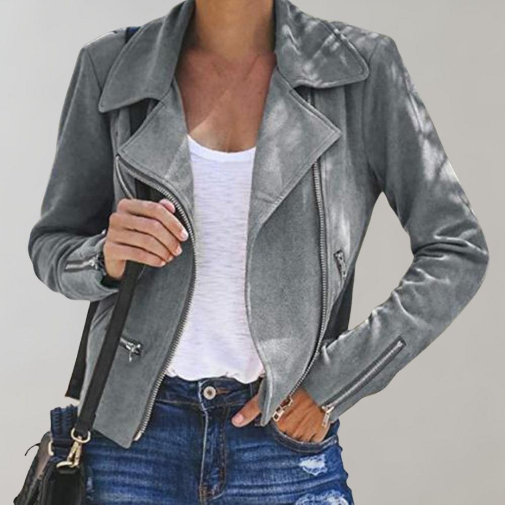 MELANIE - Chaqueta asimétrica moderna y elegante para mujeres