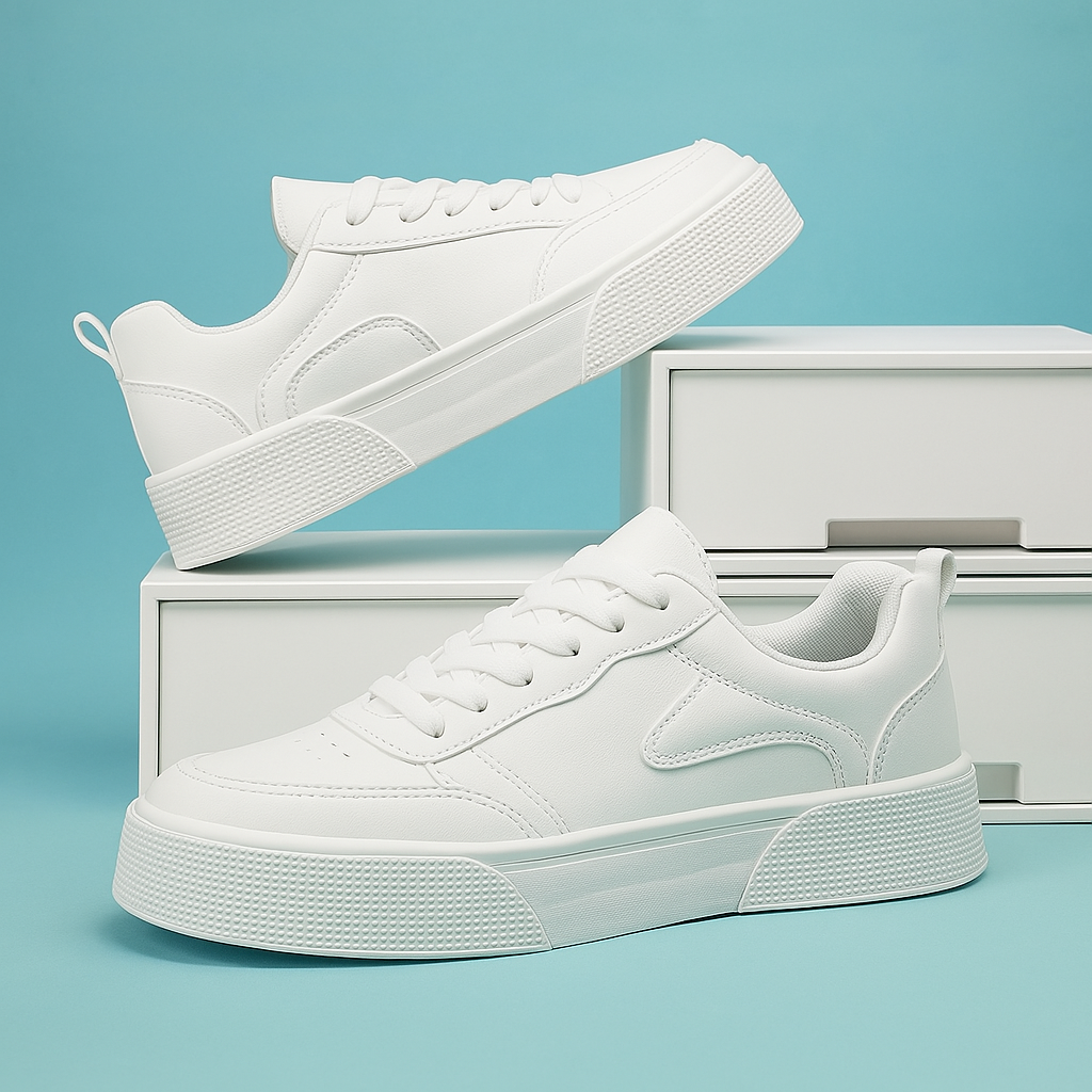 Zapatillas bajas de hombre con suela gruesa y acabado limpio – RAYDEN
