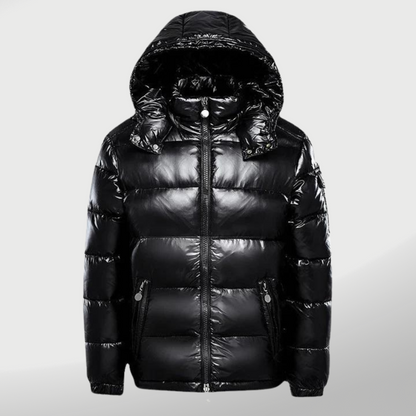 Abrigo acolchado impermeable para mujer con diseño elegante – PETRA