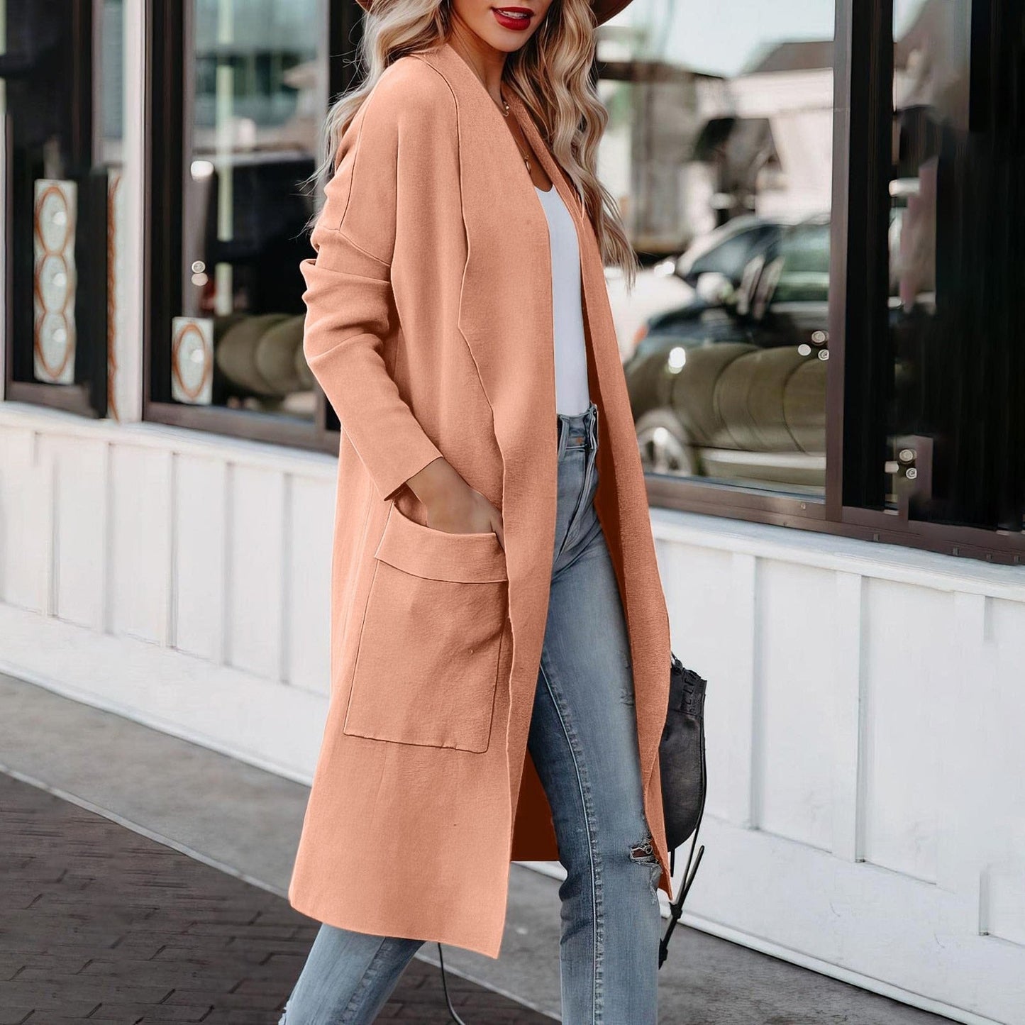 DYMPHNA - Chaqueta de punto con estilo para mujeres