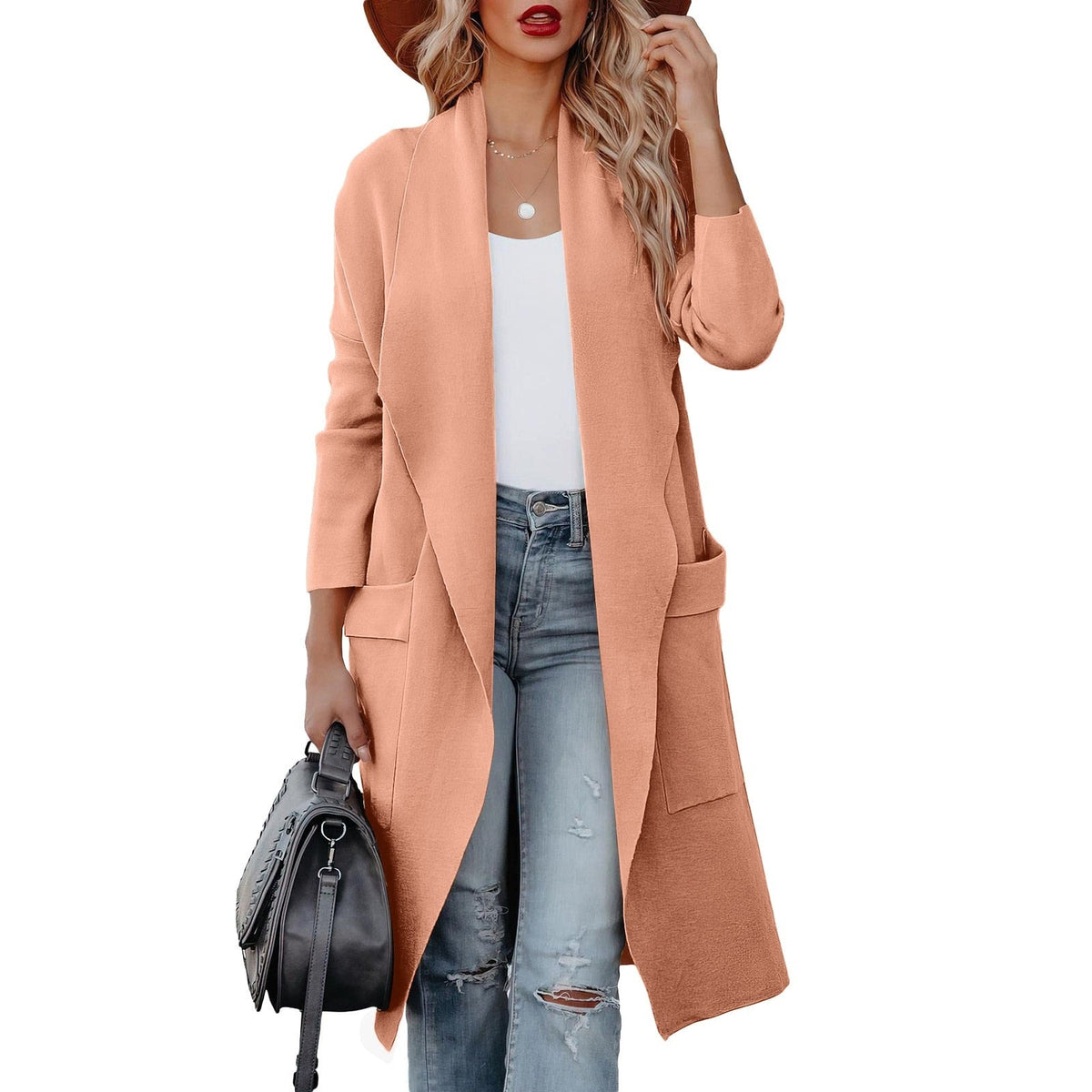 DYMPHNA - Chaqueta de punto con estilo para mujeres