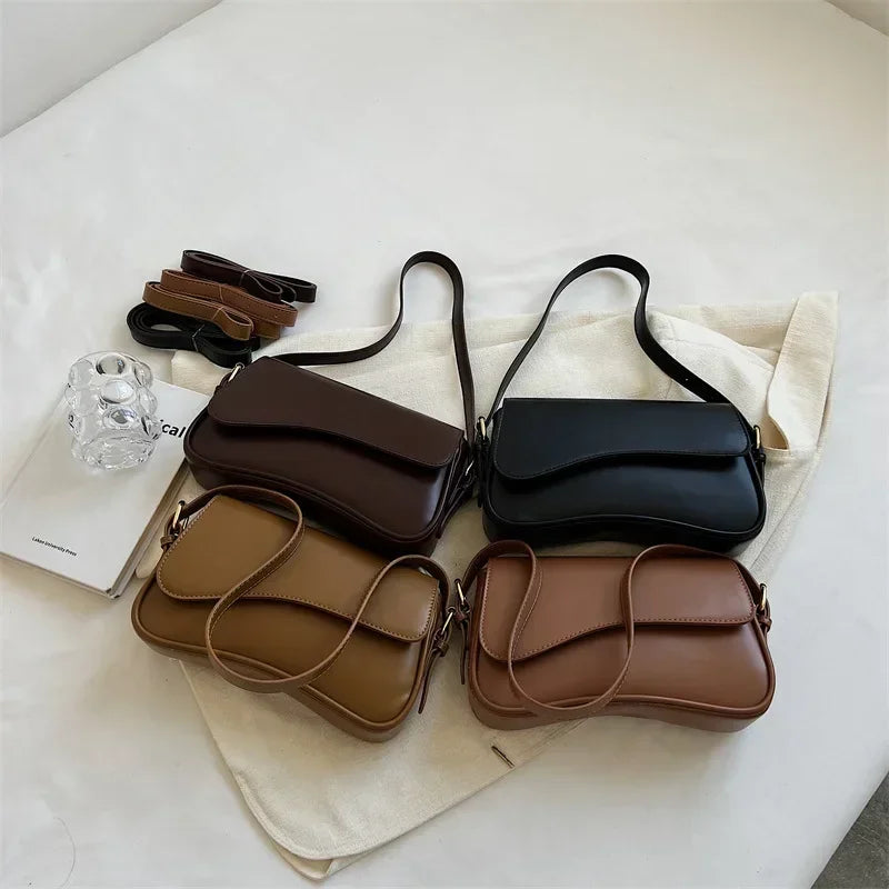 JUNEESA - Bolso elegante y versátil con asa corta para mujer