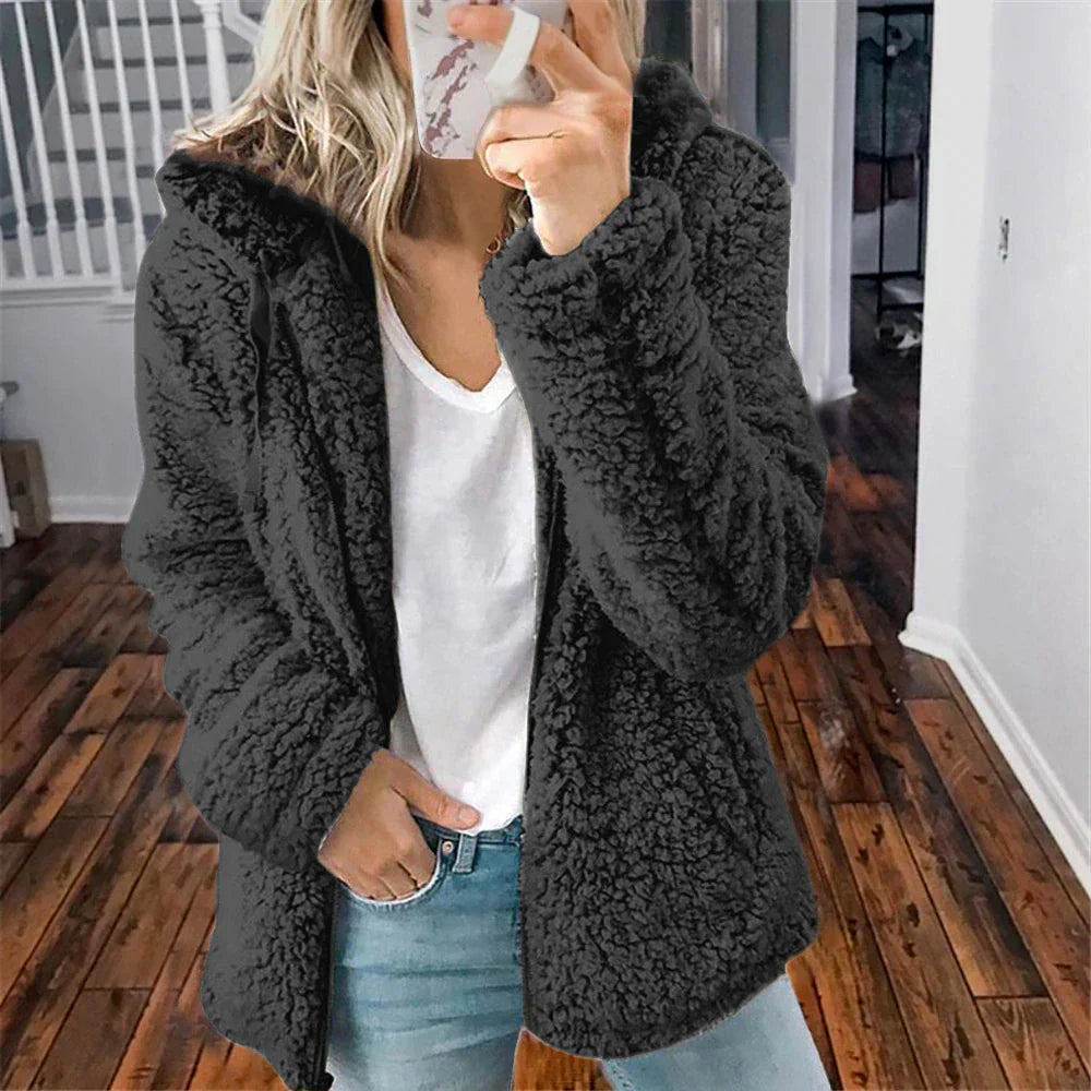 SILVIA - Chaqueta de invierno con capucha para mujeres