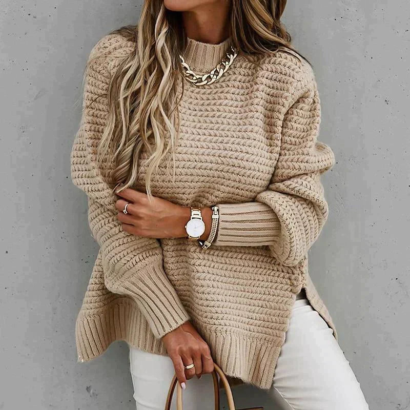 AMELIA - Suéter de punto vintage para mujer