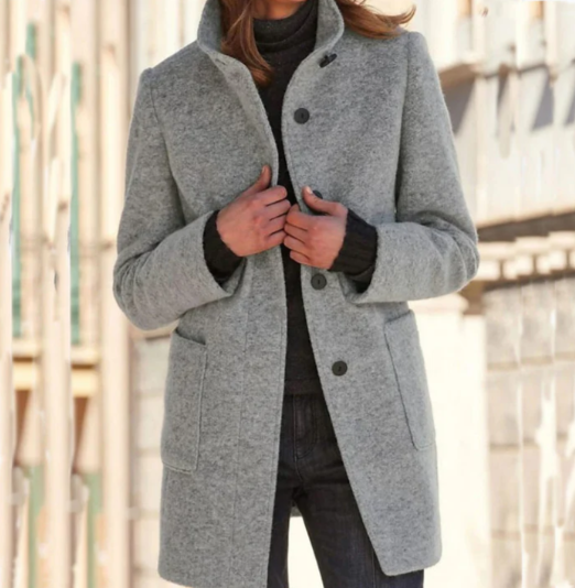 LUCIA - Abrigo elegante, tu aliado indispensable para la temporada fría
