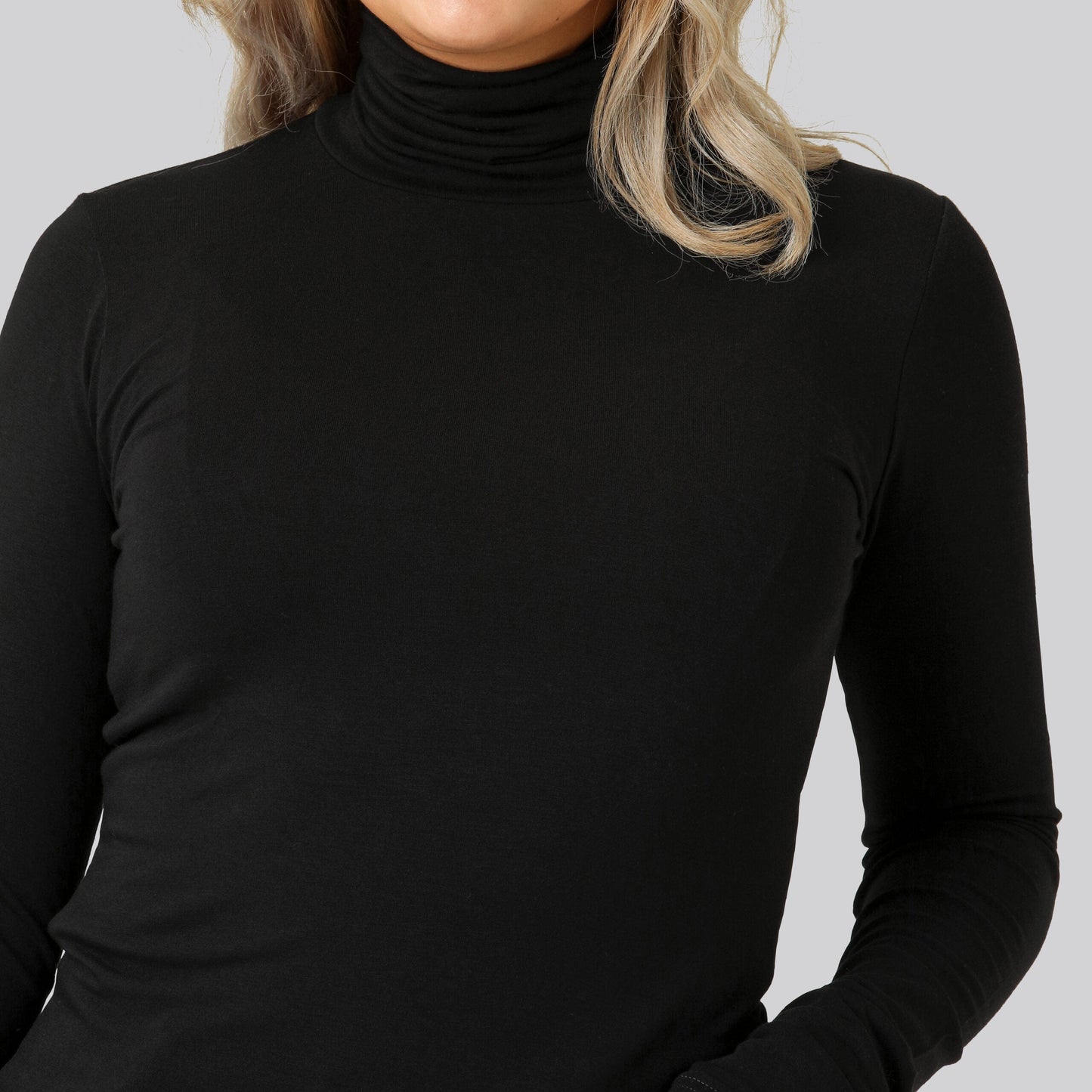 ISLA - Suéter de cuello alto ajustado con diseño elegante para mujer