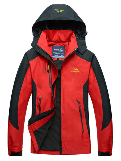 Chaqueta impermeable y cortavientos de mujer con forro térmico – VANESSA
