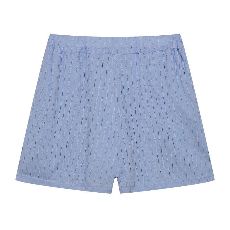 Conjunto veraniego de blusa fluida y short ligero para mujer – ZAYRA