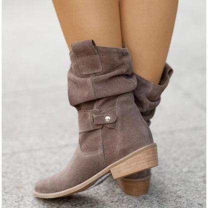 Botines con cremallera y soporte ortopédico para mujer – NAYARA
