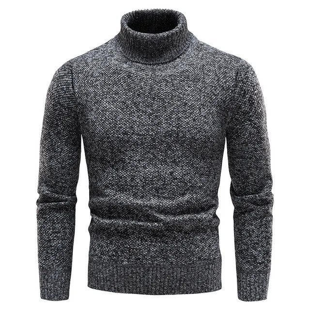 Suéter de cuello alto para hombre – CAMIEL