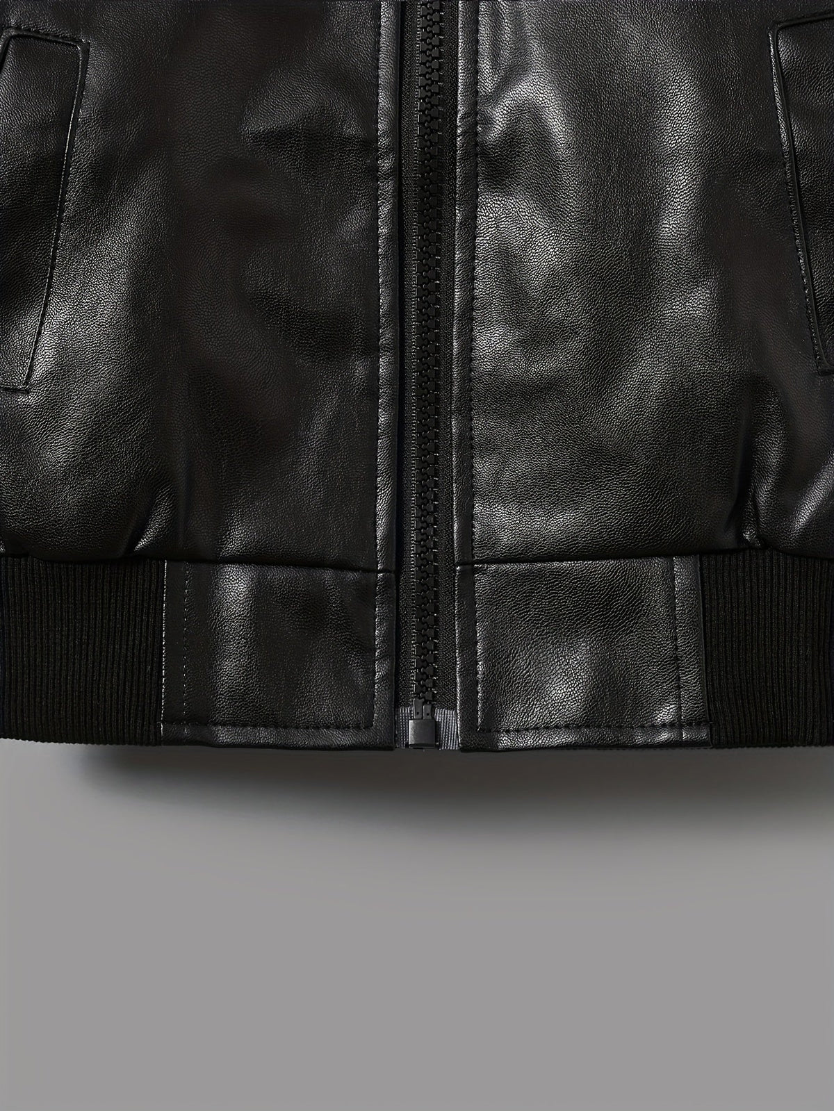 RAFFY - Chaqueta con cremallera y cuello alto para niños