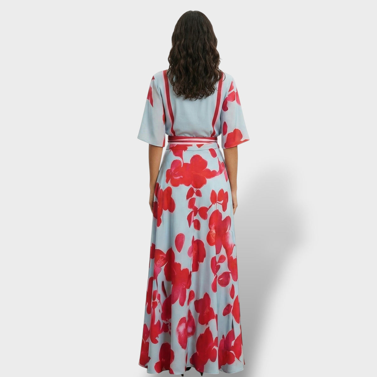 BEATRIZ – Vestido elegante de manga larga para invitada