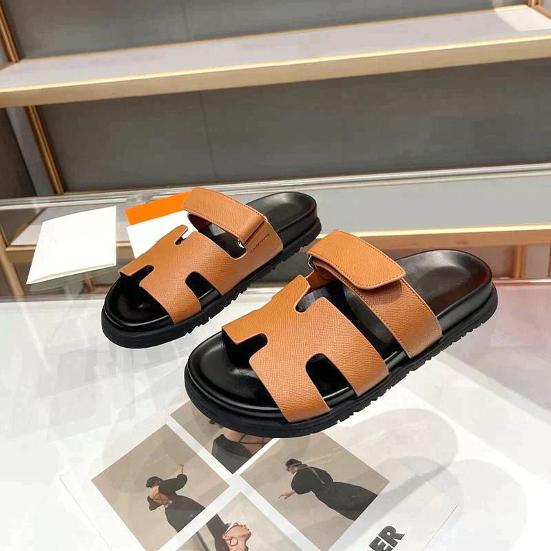 Sandalias Gladiadoras Elegantes con Cierre de Velcro Ajustable para Damas – HIRA