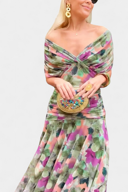 Eryzziah – Vestido maxi elegante para mujer