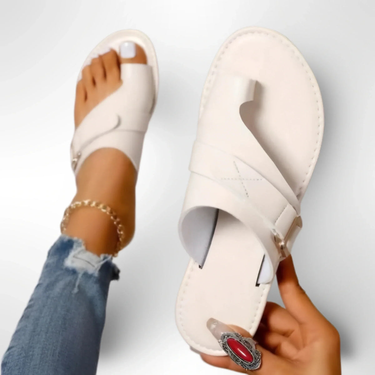 Sandalias ortopédicas cómodas con diseño funcional – DAELIA SUPPORT STEP